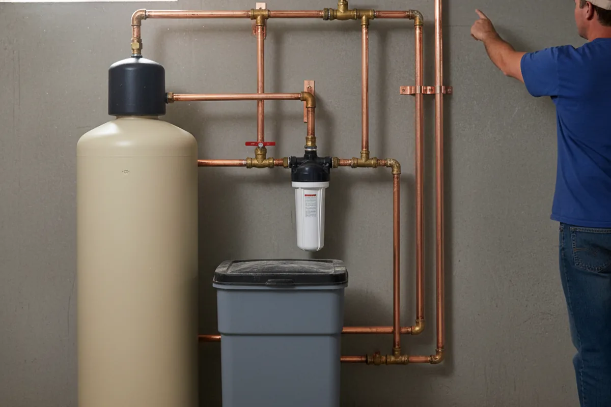 Whole-house water treatment system installed in Woodburn